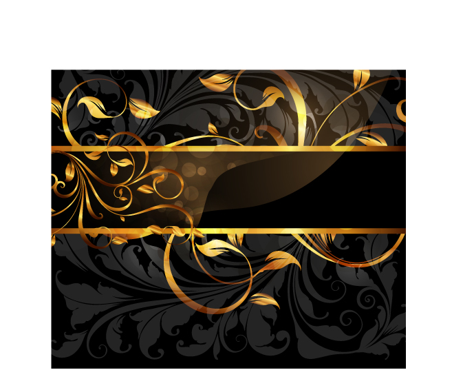 free vector 1 gold pattern vector